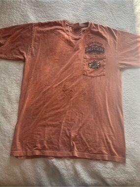 Comfort Colors Rust Orange Crewneck Tag Tee